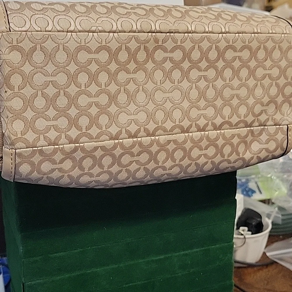 Coach Madison Georgie Op Art Convertible Satchel Preloved